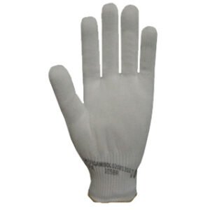 Guante Tejido Poliamida / Streech Liso G13 DPS Blanco. (Cod. 109674)