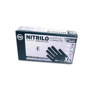 Guante Nitrilo NEGRO Descartable- NP-PLUS